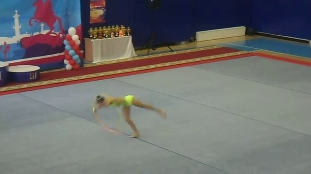 Хряпина Вика. 2000. к. С. СК "Премиум-Спорт" СПб. Обруч смотреть онлайн