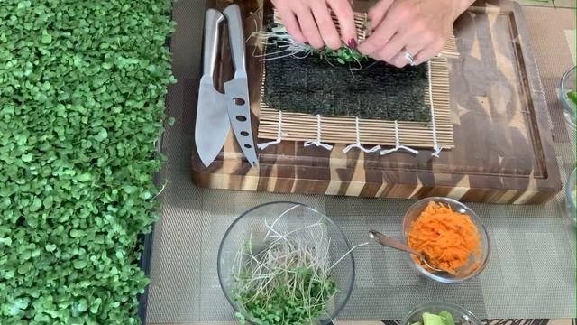 Как сделать суши с ростками брокколи. смотреть онлайн
