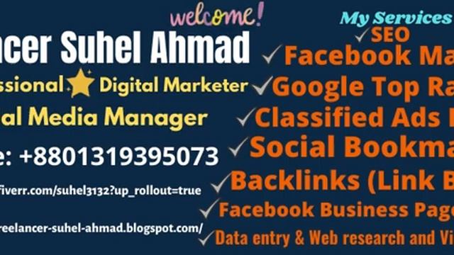Freelancer Suhel, Digital Marketer, Social Media Manager & SEO Professional. смотреть онлайн