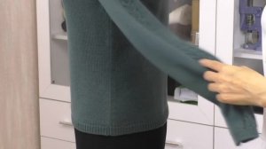 Джемпер на вязальной машине . Часть 1