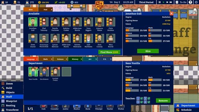 СТОЛОВАЯ ДЛЯ ПЕРСОНАЛА #9 Прохождение Academia School Simulator смотреть онлайн