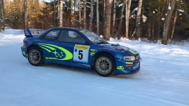 Rc scale studio 4x4 Tamiya Df03ra rally car Subaru Impreza WRX 1999 Monte Carlo смотреть онлайн