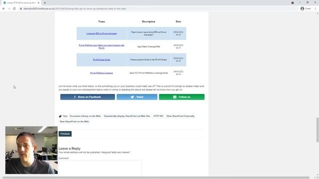 Display SharePoint Files on your website dynamically with HTTP Trigger Action смотреть онлайн
