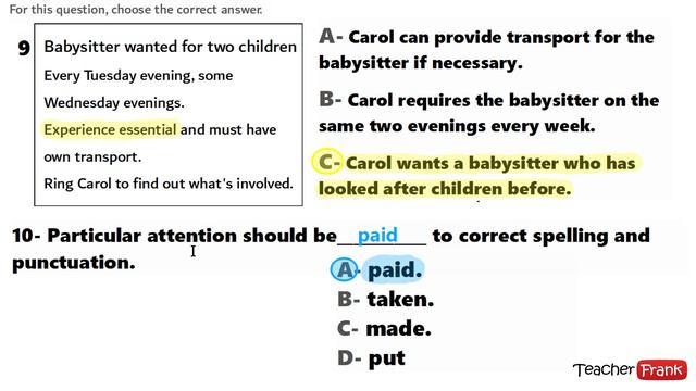 6. Linguaskill Reading Intermediate Test 1 - Level B1 and B2 смотреть онлайн