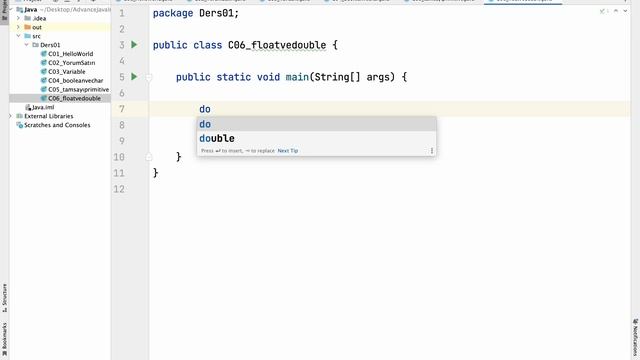 COMP101 JAVA - Ondalıklı Data Türleri Float ve Double смотреть онлайн