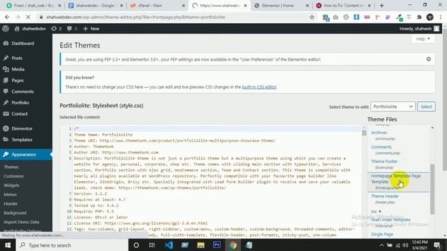 Content area was not found and WordPress Elementor not work смотреть онлайн
