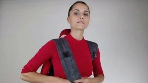 Май-слинг на спине (для самостоятельно сидящих детей)