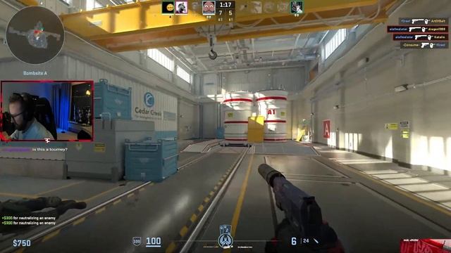 RECREATING A LEGENDARY CS:GO MOMENT | STREAM HIGHLIGHTS #024 смотреть онлайн
