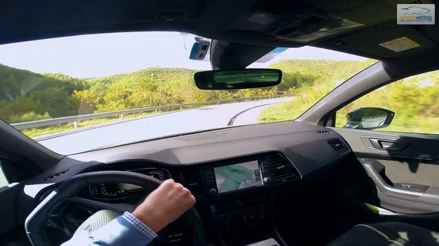 POV Drive - Cupra Ateca 2019 (300 PS, 2.0 TSI) - Onboard Test Drive смотреть онлайн