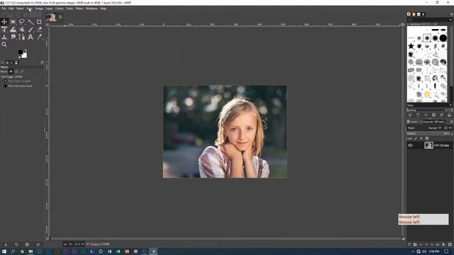 How to remove the background of an image in gimp | gimp invert selection смотреть онлайн
