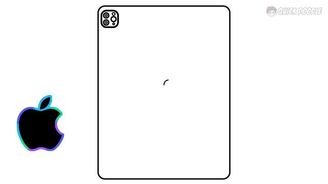 How To Draw Apple iPad Pro - Easy Step By Step Tutorial смотреть онлайн