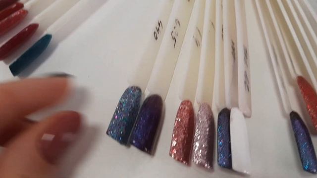 Палитра гель лаков.Рай для девушек. смотреть онлайн