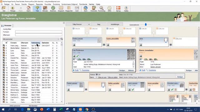 Family Tree Builder - En præsentation af funktionerne смотреть онлайн