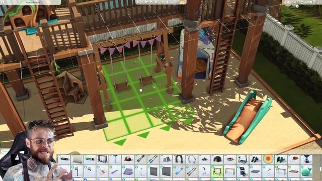 MANSÃO FAMILIAR COM 6 QUARTOS + PLAYGROUND - The Sims 4 A Aventura de Crescer Speed Build смотреть онлайн