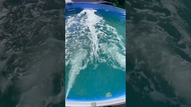 Бассейн Лагуна с гидромассажем (своими руками) смотреть онлайн