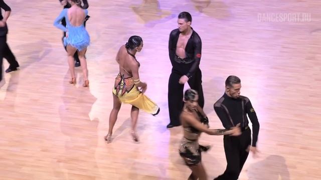 Andrey Gusev - Vera Bondareva RUS | Jive | WDSF World Open Latin - PODF 2018 смотреть онлайн