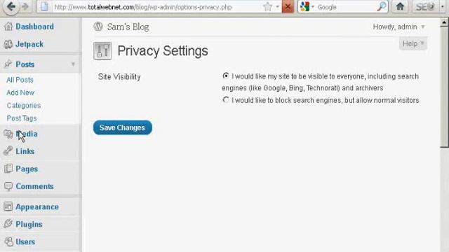 How to Block Your WordPress Site From Search Engines смотреть онлайн