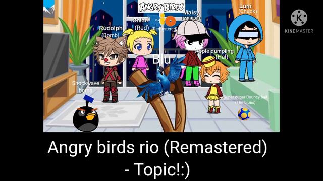 How to make Angry birds Rio (Remastered) - Topic on YouTube!:) смотреть онлайн