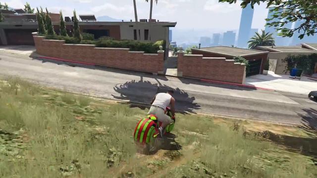 FRANKLIN TOUCH ANYTHING BECOME DIAMOND ll EVERYTHING IS FREE IN GTA5 смотреть онлайн