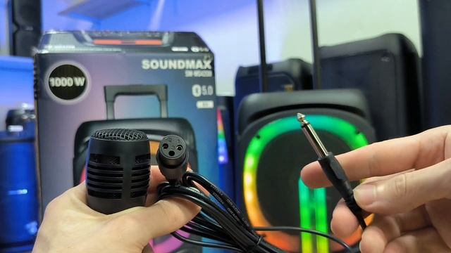 Обзор на SOUNDMAX SM-MS4208. Портативная блютуз колонка смотреть онлайн