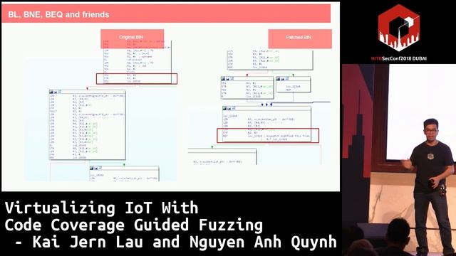 #HITB2018DXB D1T1: Virtualizing IoT With Code Coverage Guided Fuzzing - KJ Lau and Nguyen Anh Quynh смотреть онлайн