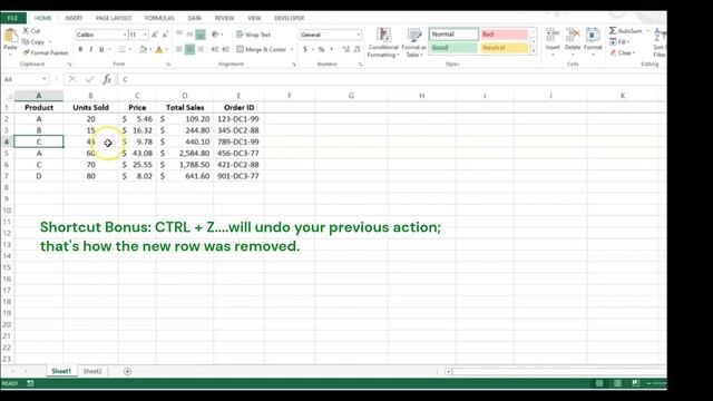 Excel - INSERT Row Column Sheet смотреть онлайн