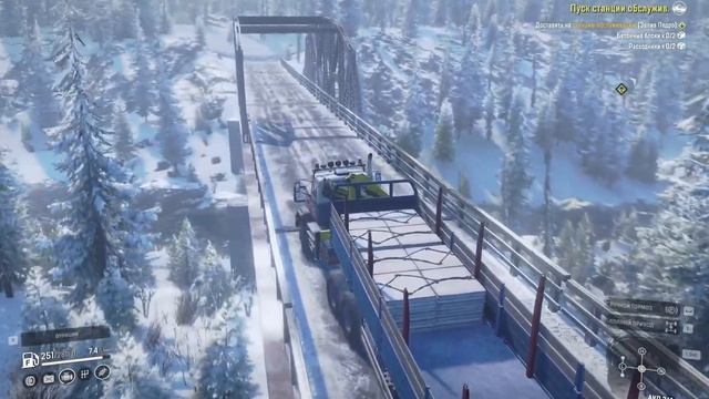 ? SnowRunner. ?Аляска. Добиваем контракты на Аляске. ZiKZ 612H "Мастодонт" (видео от подписчика) смотреть онлайн