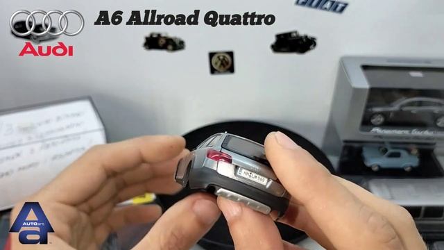 Получил подарок от подписчика ? | обзор модели Audi A6 Allroad Quattro 1:43 AUTOart | краштест от Н смотреть онлайн