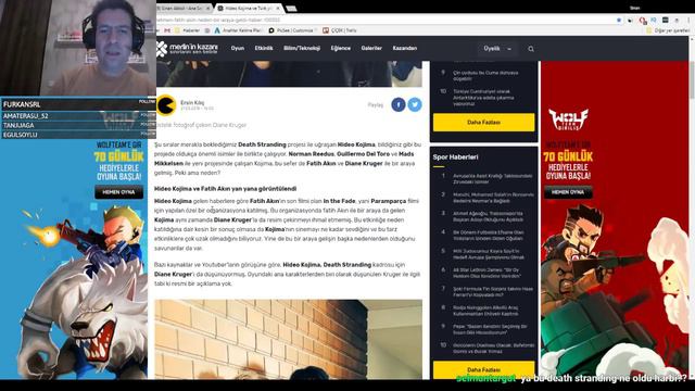 Hideo Kojima ve Fatih Akın Birlikte Ne Yapıyor? смотреть онлайн