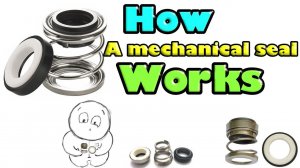 Самое простое обьяснение.Механический сальник 2.0 Как работает механическое торцевое уплотнение.