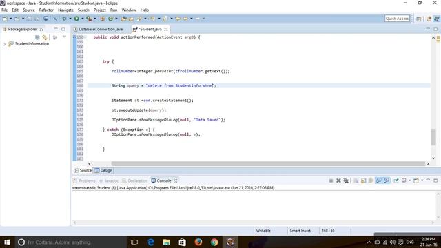Delete data from sqlite database using java in Urdu Part 7 смотреть онлайн
