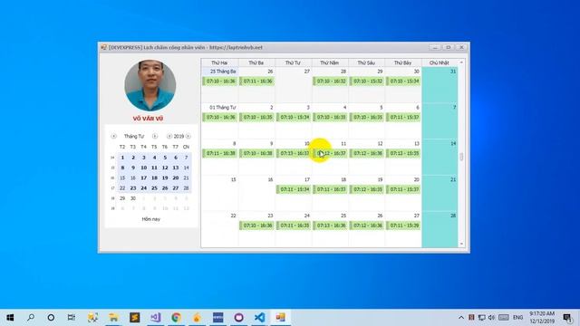 [DEVEXPRESS] Timesheet display on Schedule Control C# смотреть онлайн