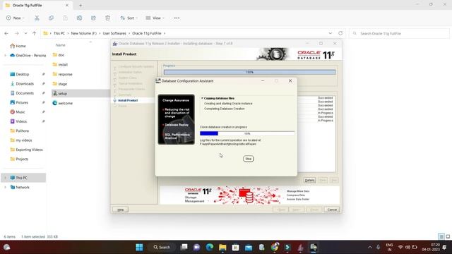 Oracle Installation #oracle11g @rajanitechintelugu смотреть онлайн