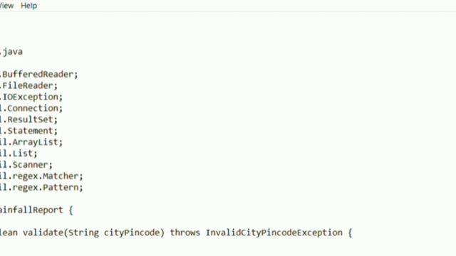 Rainfall Report Automation Java Program смотреть онлайн