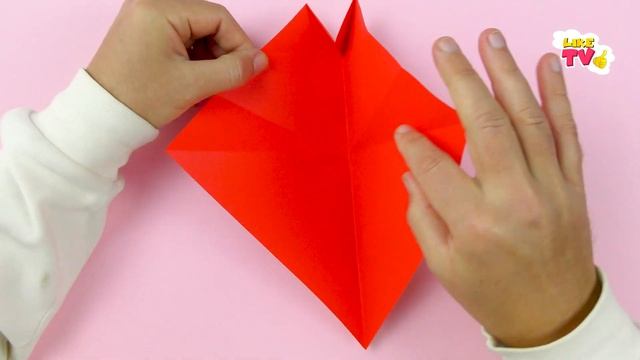Easy DIY Origami HEART. How to make Paper VALENTINE Heart with wings from A4 смотреть онлайн