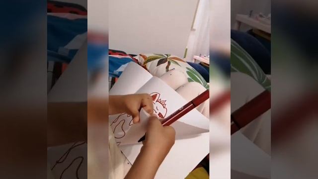 РИСОВАНИЕ! ЛЮБИМОЕ УВЛЕЧЕНИЕ ЛИЗЫ))) СКЕТЧ. смотреть онлайн