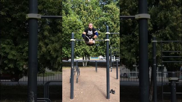 Комбинация на #бицепс #трицепс #calisthenics #тренировка #russia смотреть онлайн