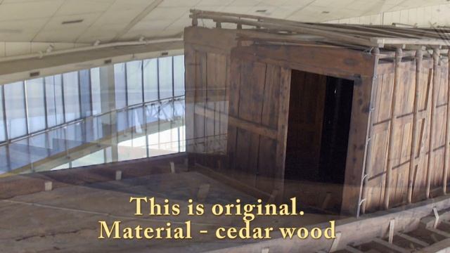 Cheops Solar Boat and Great pyramid - new discoveries, Giza Egypt смотреть онлайн