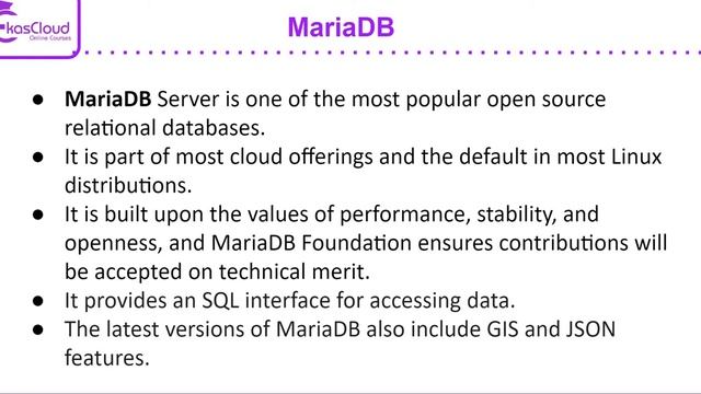 #AWS Maria DB and Oracle | Ekascloud | Hindi смотреть онлайн