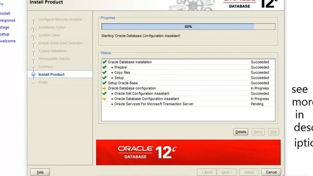How to install Oracle 12c in Windows10 step by step guide with live installationf смотреть онлайн