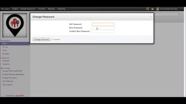 ERP - Change Password смотреть онлайн