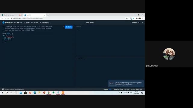 Peer Learning Session on Flutter and Dart смотреть онлайн