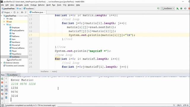 two dimensional array java(Arabic) смотреть онлайн
