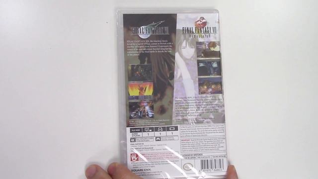 Final Fantasy 7 + Final Fantasy 8 Remastered Twin Pack (Nintendo Switch) Unboxing смотреть онлайн