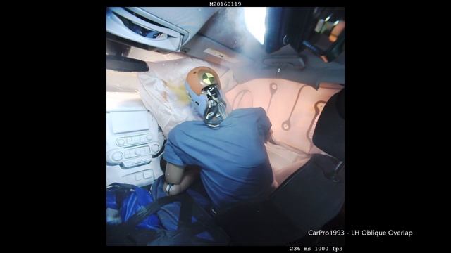 2015-2020 Chevrolet Tahoe/GMC Yukon NHTSA Oblique Overlap Crash Test (Left Side) смотреть онлайн