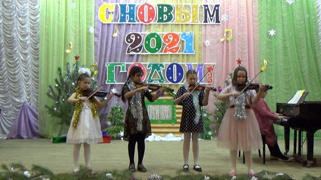 Младшая группа ансамбля скрипачей (Е. Дога "Скрипунелла") смотреть онлайн