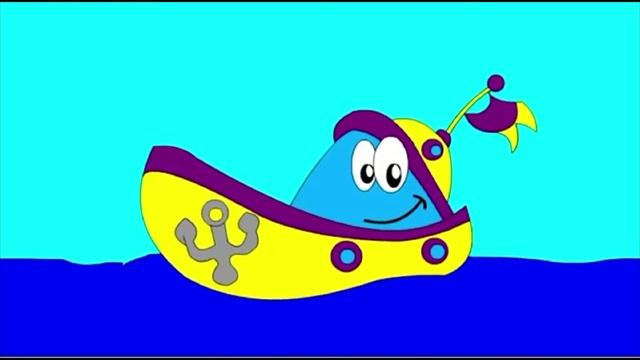 Мультик-Раскраска для малышей. Раскрашиваем машины грузовики корабль смотреть онлайн