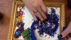 КОКОШНИК КОРОНА С КАМНЯМИ СВОИМИ РУКАМИ МАСТЕР КЛАСС