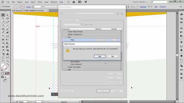 How To Use the Slice Tool in Illustrator смотреть онлайн