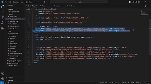 005 adding bootstrap css to react application смотреть онлайн